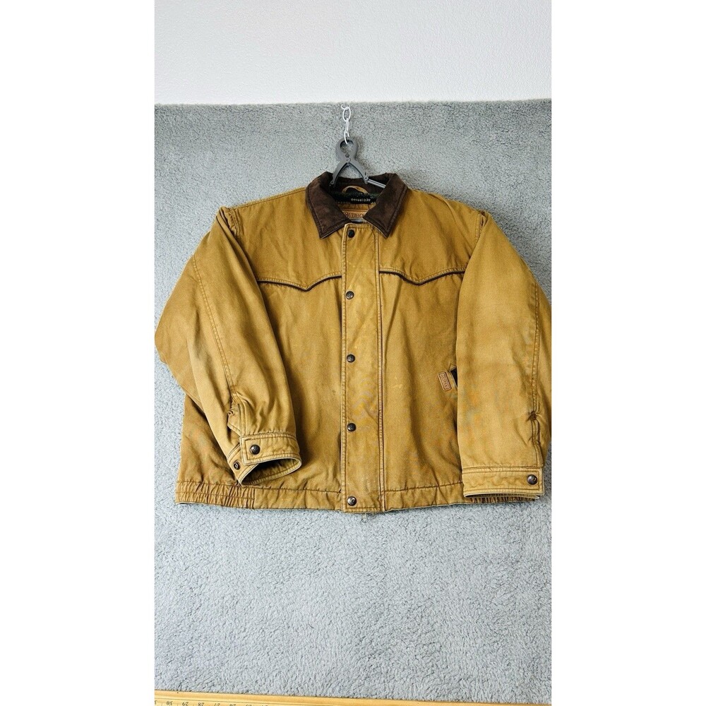 outback trading company pathfinder XL jacket mens Stained vintage